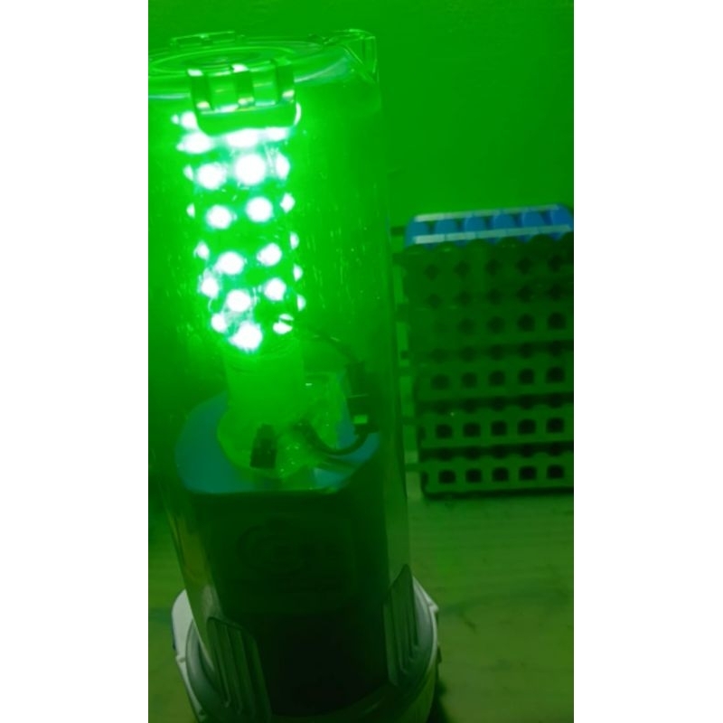 lampu tropedo bombastis 42LED timer otomatis on off