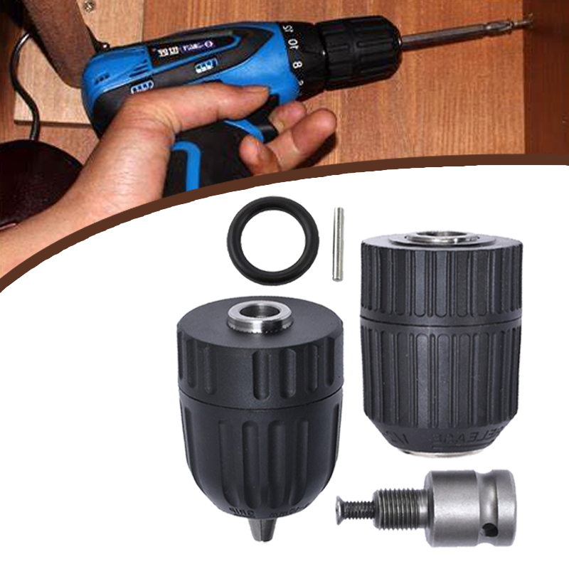 1/2 3/8 Adapter Impact Wrench Konektor adapter SDS Keyless Chuck Bor Impact Chuck Bor Kepala Bor Key