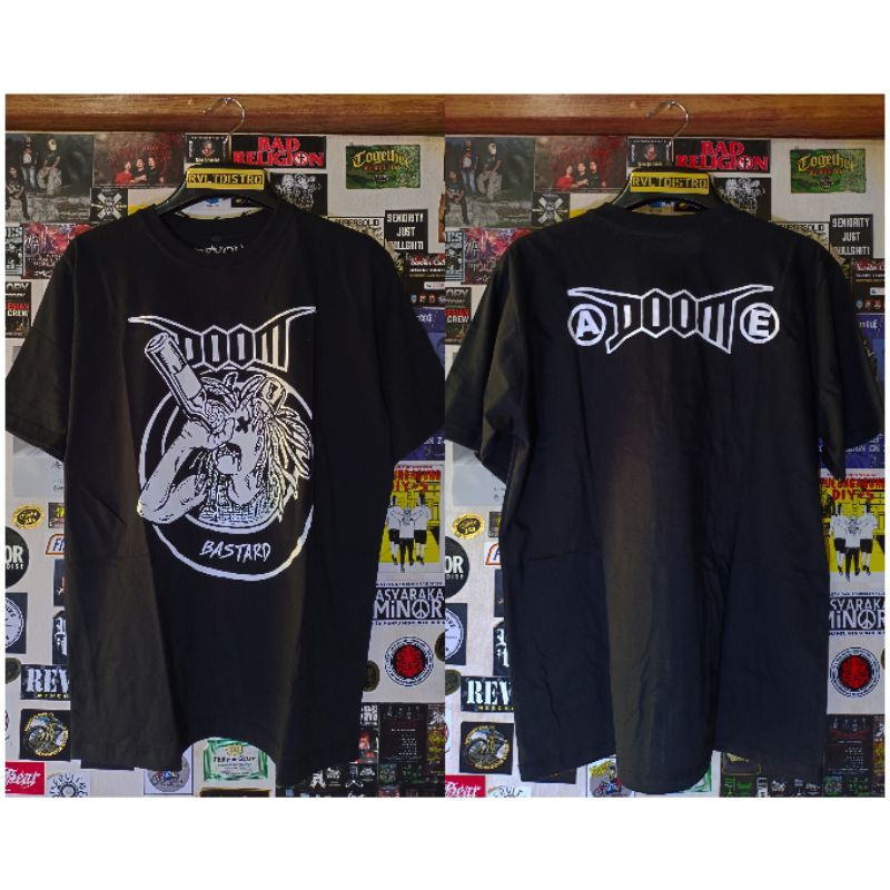 Kaos Punk Doom / kaos band punk / t-shirt punk