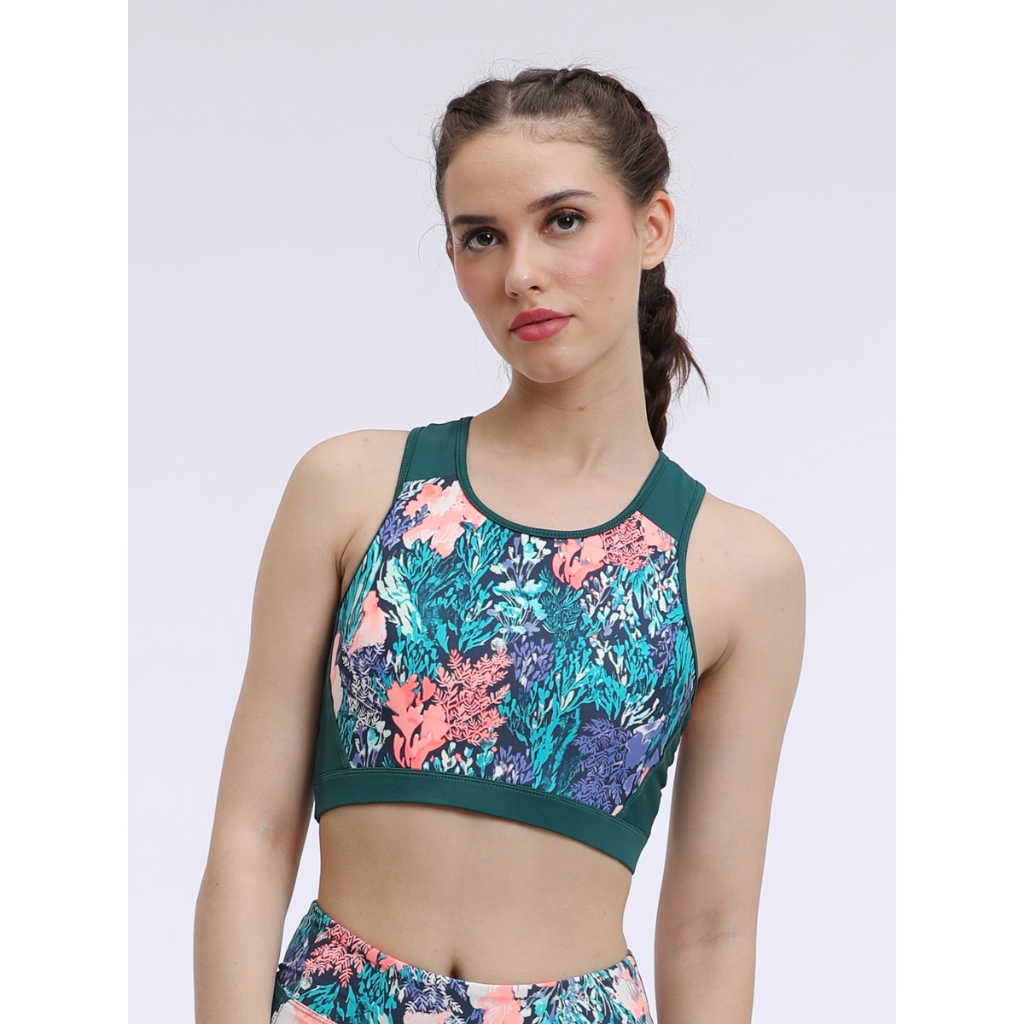 Padilla Turquise Floral Top