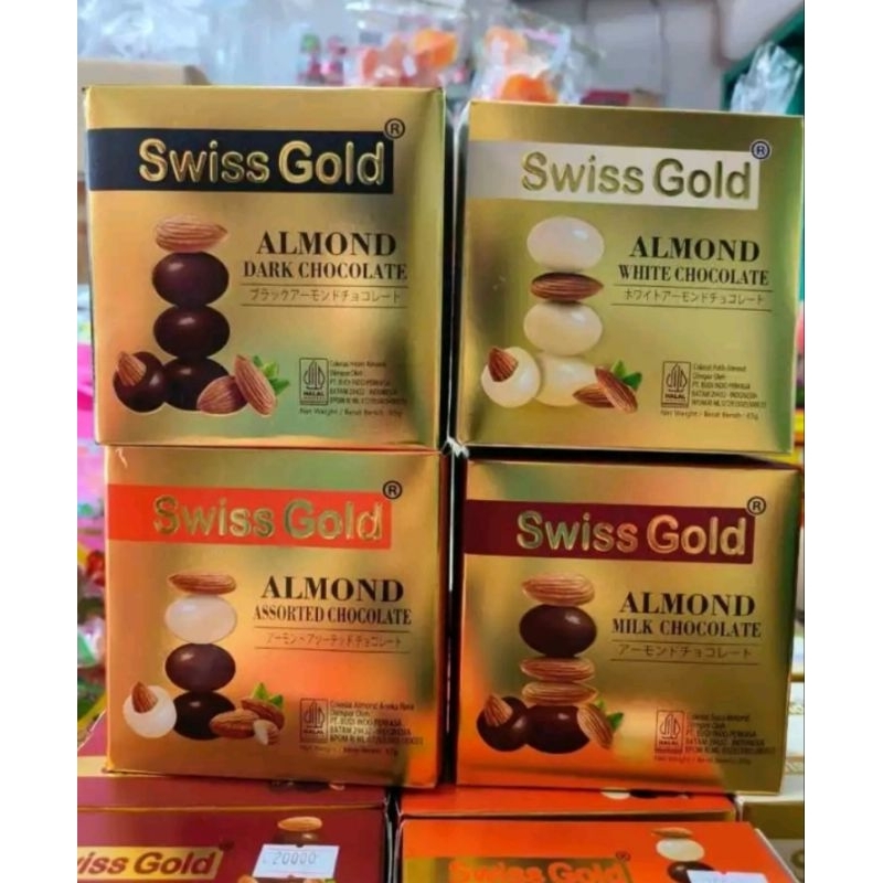 

SWISS GOLD COKLAT ALMOND 60GR TYL COKLAT