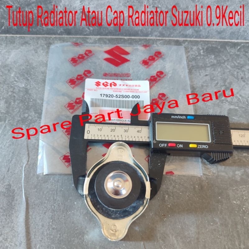 Tutup Radiator Cap Radiator Suzuki Carry 1.0cc Ignis Futura 0.9kecil Original