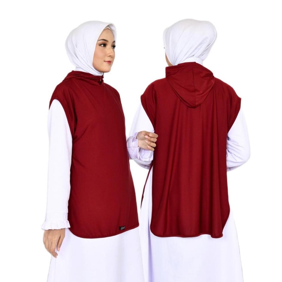 KODE M77U Vest Rompi olahraga Hijab Sport Jersy Premium Baju Olahraga Muslim
