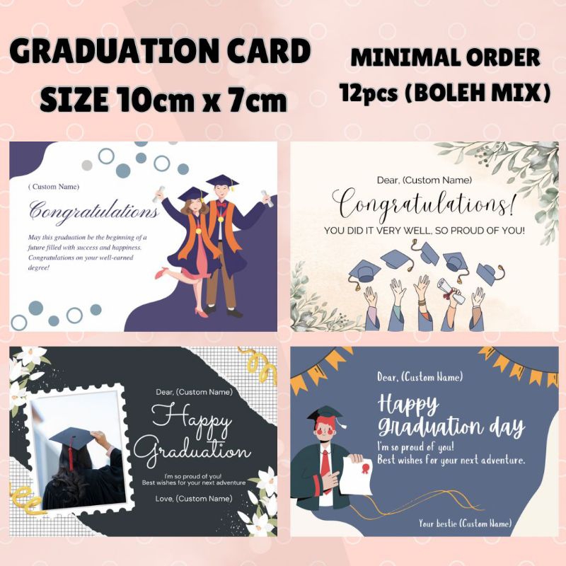 GRADUATION CARD CUSTOM