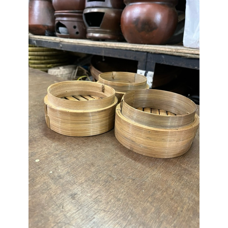 Kukusan bambu dimsum | klakat bambu siomay steamer 13cm MURAH