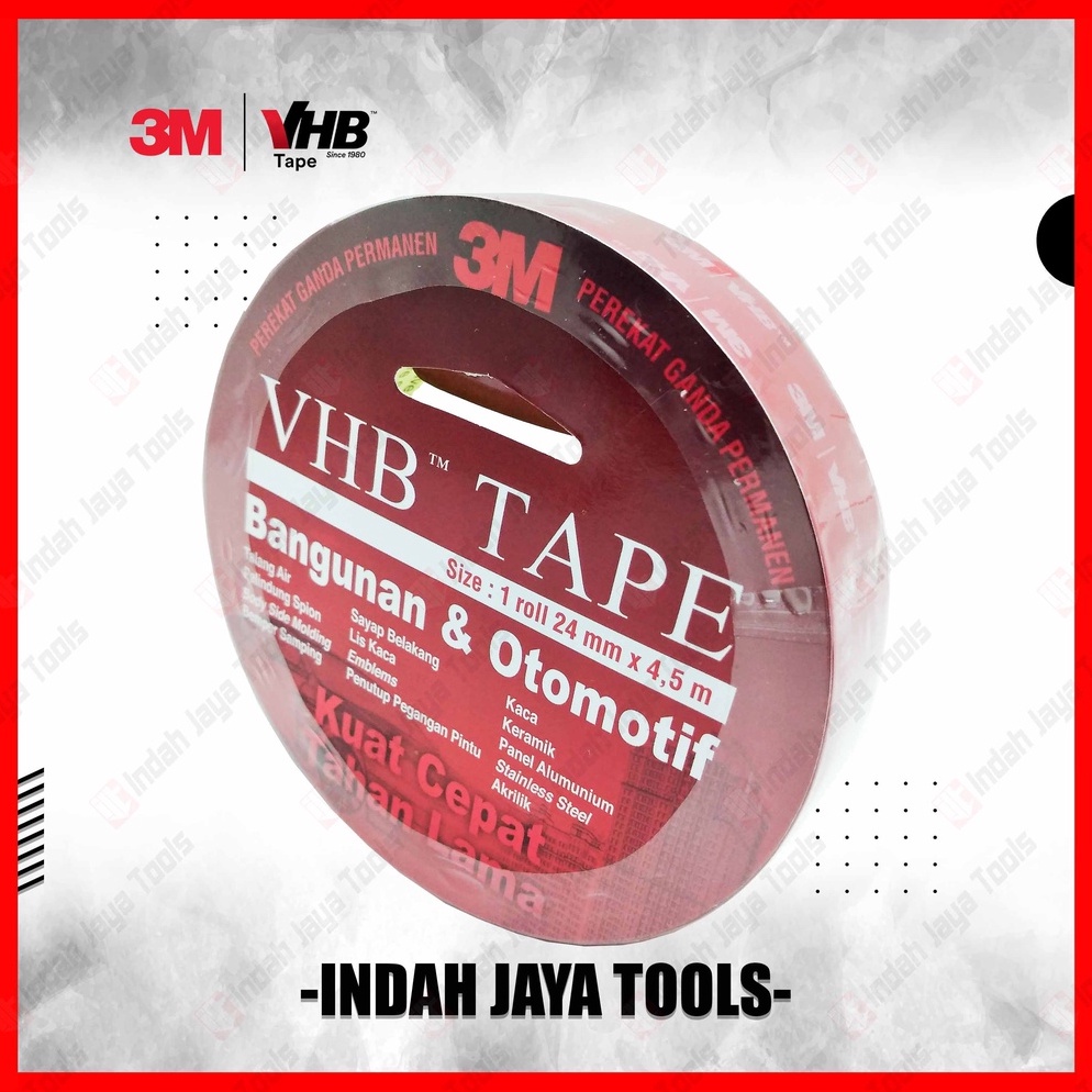 

KODE N75X Double Tape VHB 3M ORIGINAL 24mm x 45m Busa Perekat