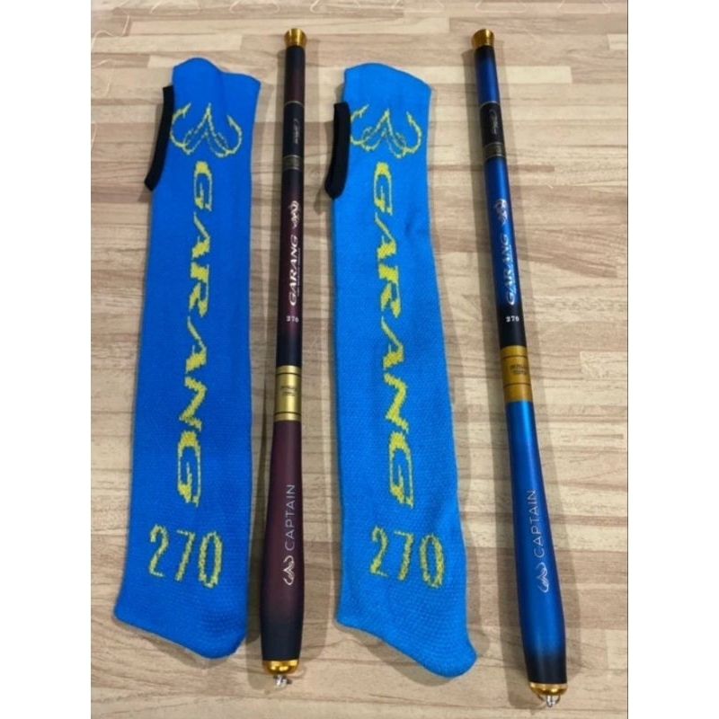Joran Tegek Ros pendek carbon garang 180 270 450