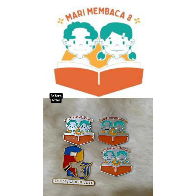 pin enamel custom croom silver