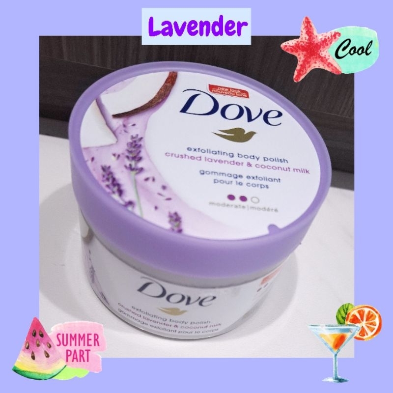 Dove Exfoliating Body Polish Body Scrub