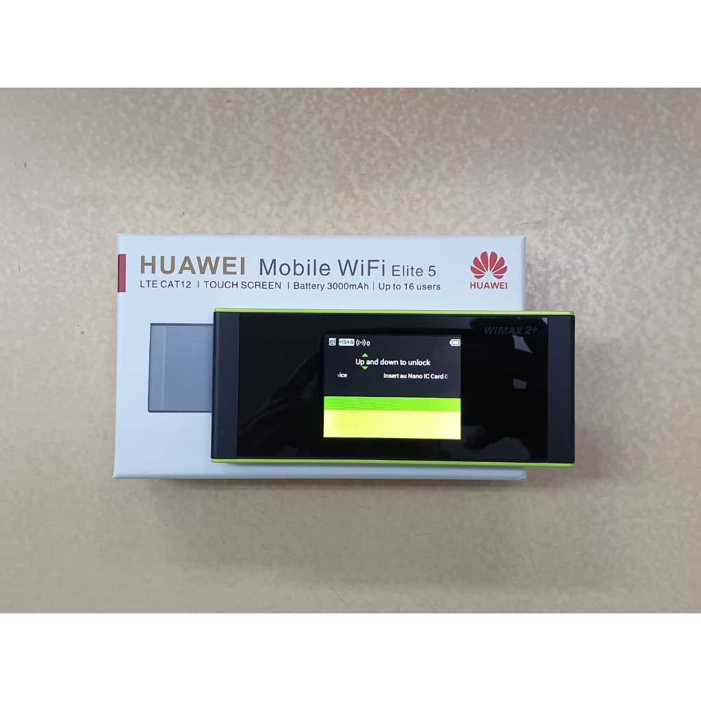 Modem Mifi HUAWEI Elite 5 Router Wifi 4G LTE Mobile Wifi Hotspot UNLOCK Gsm