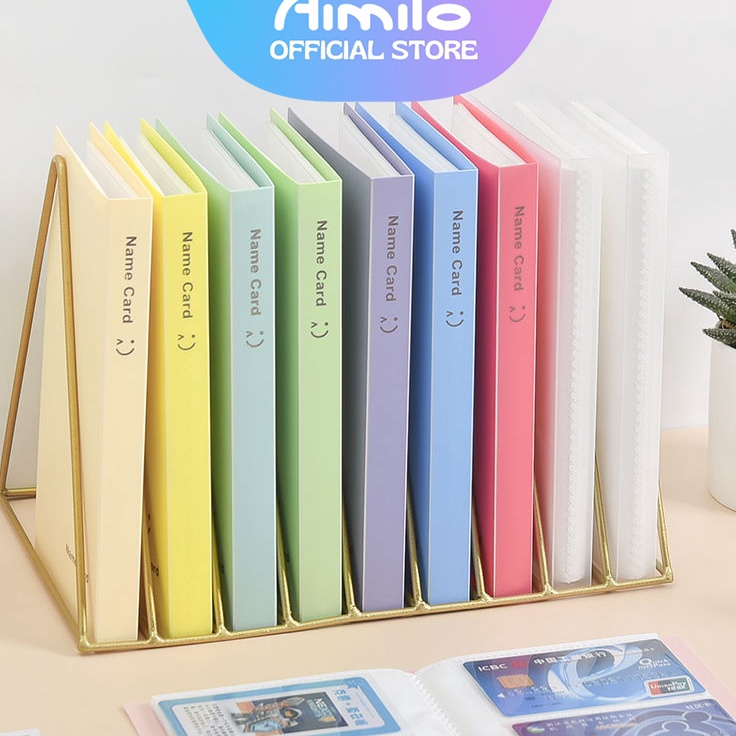 

Subsidi READY Aimilo Album Foto Waterproof 12 Slot Buku Album Tempat Photocard Collect Book Binder Photocard Holder