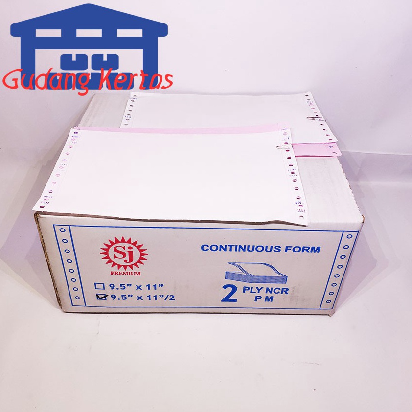 

KODE N19D SJ Premium Continuous Form 95 x 11 2 Ply NCR PRS BAGI 2