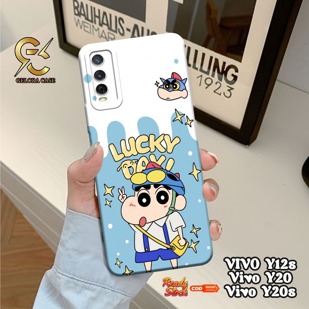 Case Vivo Y12S / Y20 / Y20S - geloracase - Casing Vivo Y12S Vivo Y20 Vivo Y20S - Motif case Cartoon 