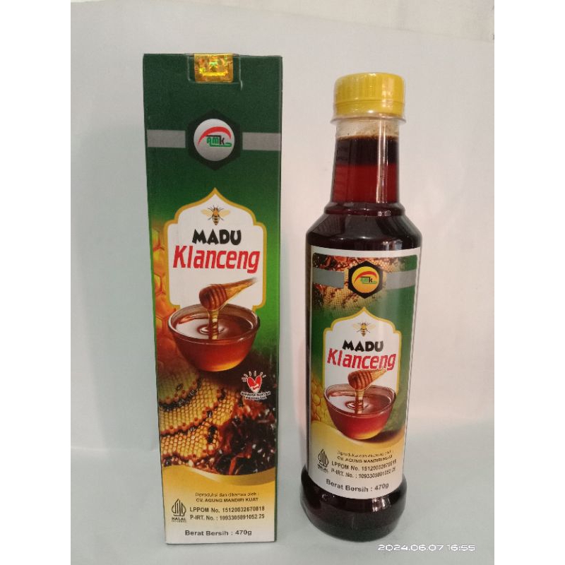 

Madu Klanceng 470grm