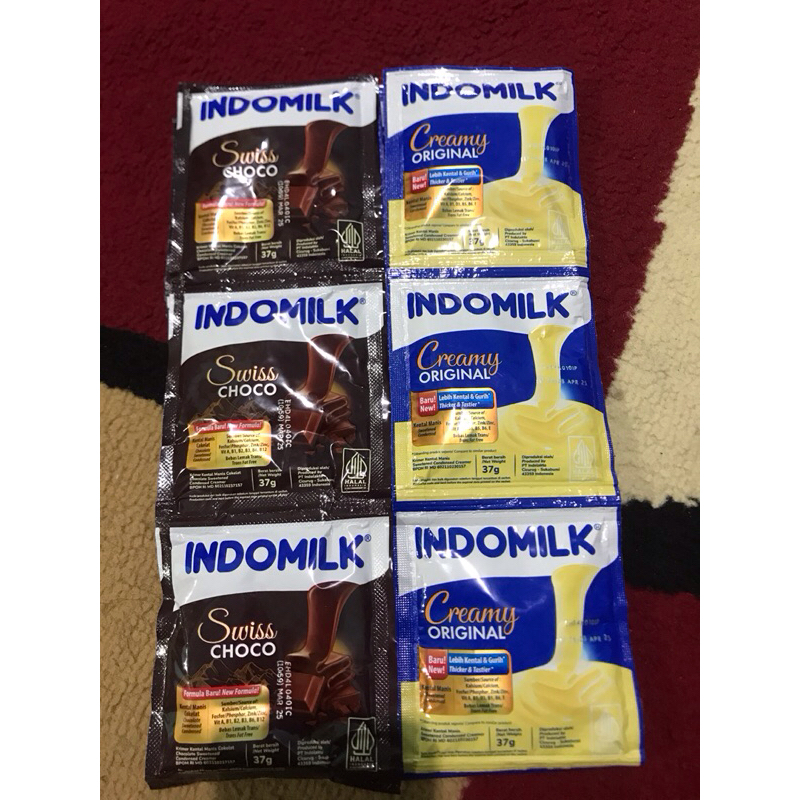 

susu saset indomilk renteng 6pcs