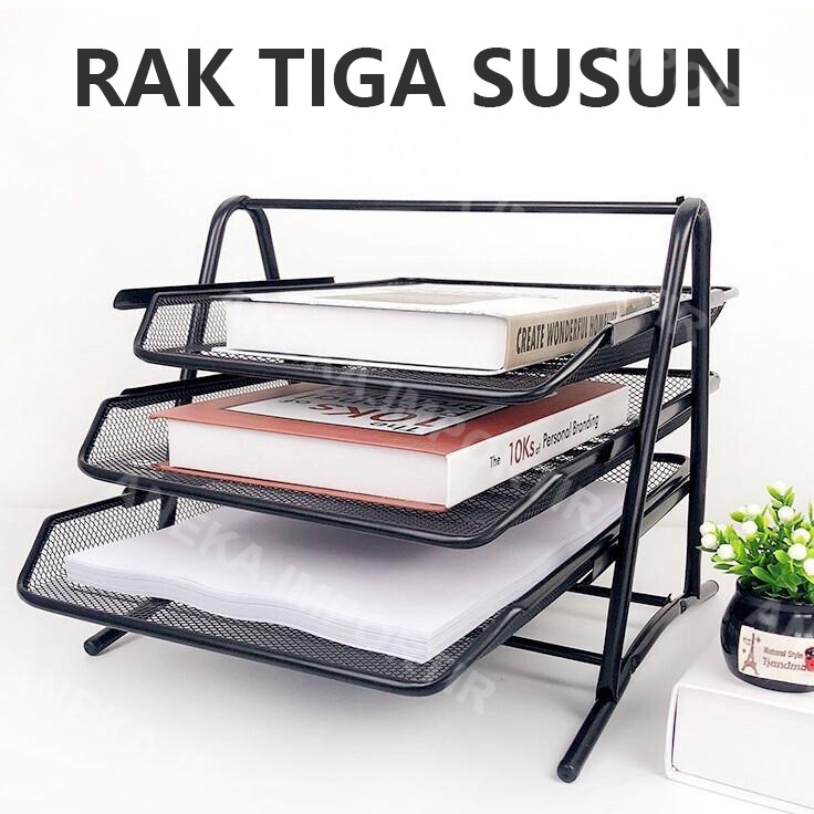 

Dapatkan Sekarang Rak Kertas Dokumen Surat 3 Susun Paper Document Letter Tray 3 Tier