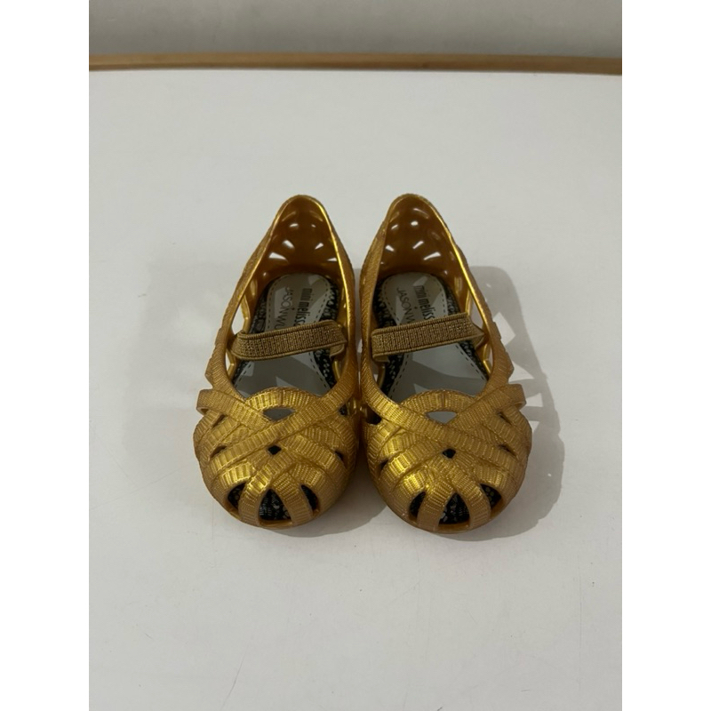 preloved sepatu pesta bayi anak mini melissa original 100% ukuran 6