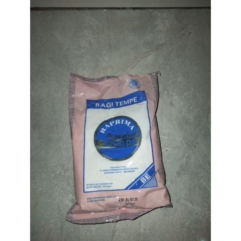 

Ragi Tempe Raprima 500gram