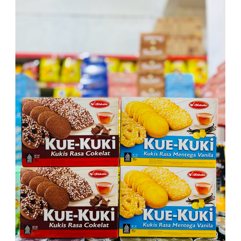 

KOKOLA KUE KUKI COKELAT MENTEGA VANILLA 80 gram