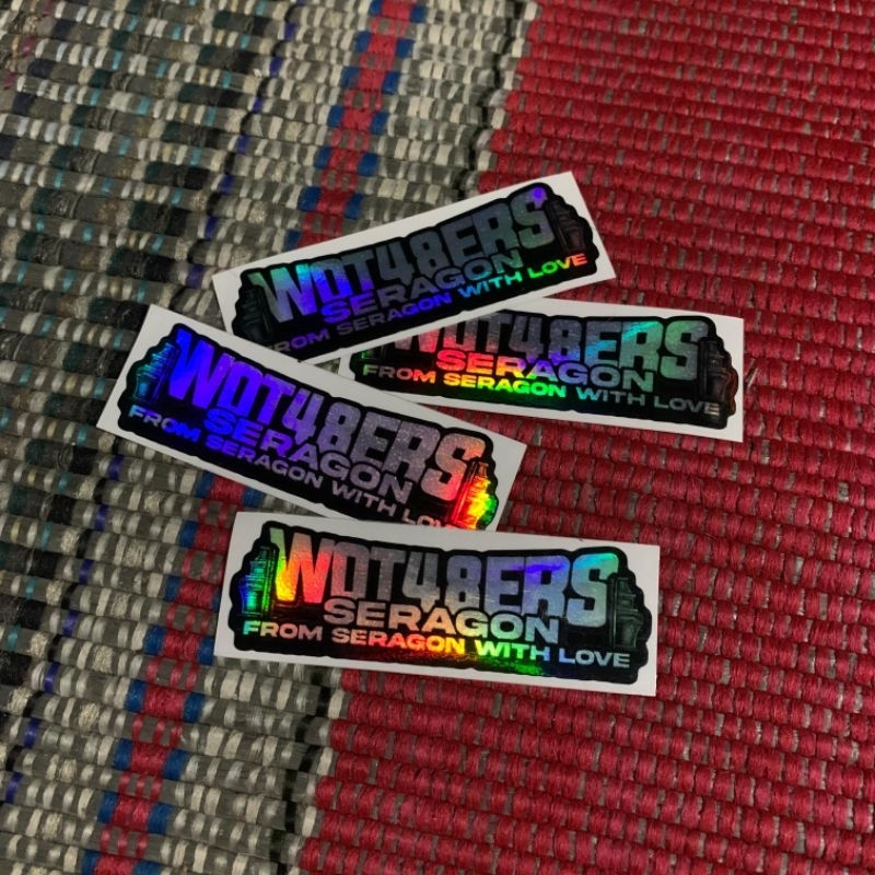 

Sticker WOT48ERS Seragon Vol.2 [Hologram]