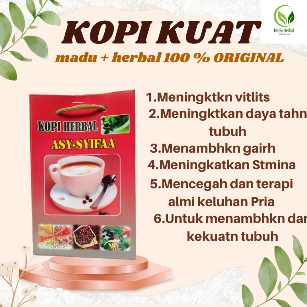 Kopi Asyifa Kopi Kuat Pria Tahan Lama Stamina Herbal Jos Obat Di Ranjang Dan Kuat Joss Jantan Lelaki