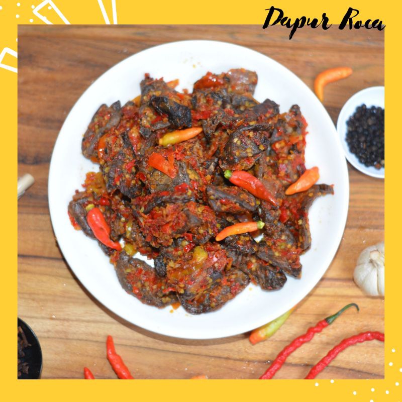 

Paru Oseng Mercon Makanan Pedas Siap Saji Murah & Halal - By Dapur Roca ( 125gr )