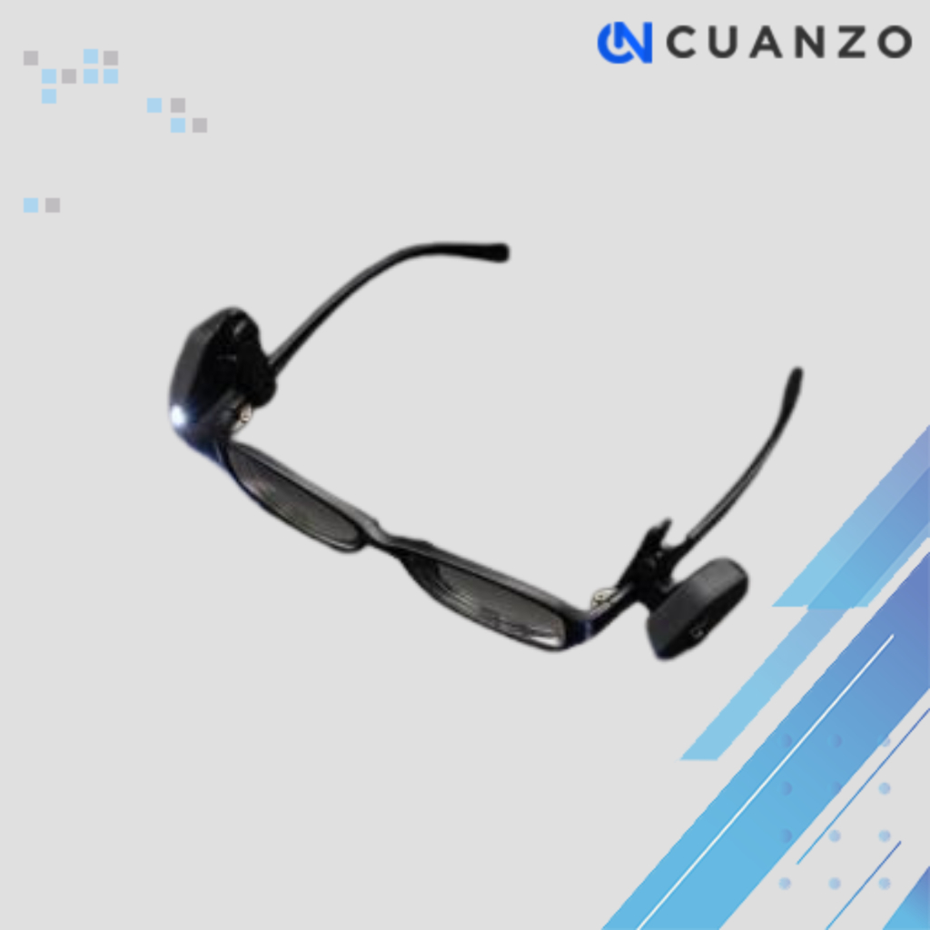 Lampu Baca LED Klip Kacamata Glasses Light 1 PCS / Lampu Senter Baca Membaca Buku Mini Bulat Jepitan