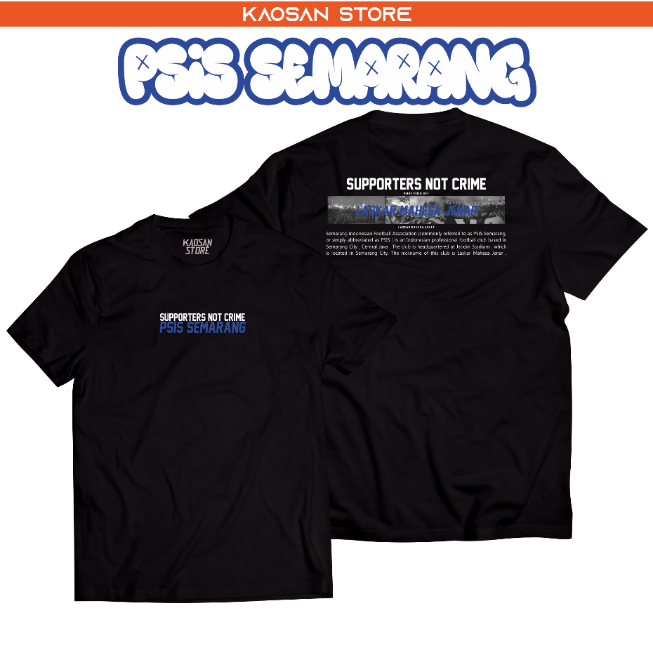 Kaos PSIS Semarang | Kaos Panser Biru | Semarang Football