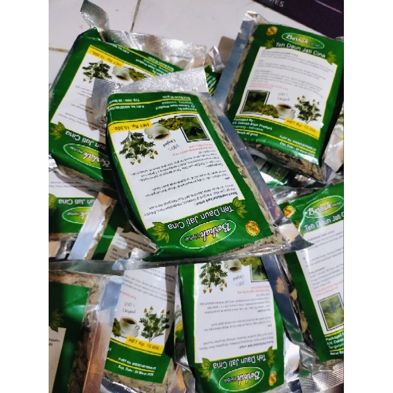 

daun teh jati cina/daun jati cina peluntur lemak/daun pelangsing 100% Original