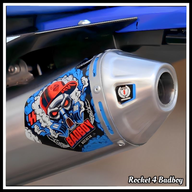 Knalpot NORIFUMI Rocket 4 Badboy KLX150 CRF150L WR155 DTRACKER150 VIAR CROSS X150
