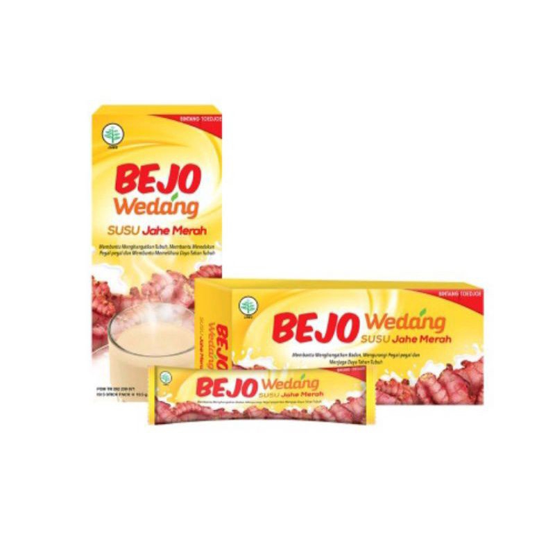 

BEJO SUJAMER SUSU JAHE MERAH KEMASAN SACHET 10.5 GR