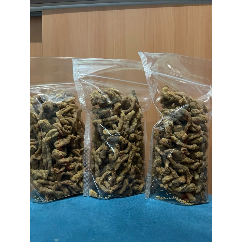 

usus ayam krispi original daun jeruk 1 kg
