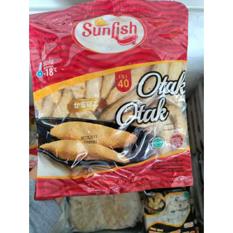 

otak otak ikan sunfish 500gr isi 40 /sunfish otak otak ikan