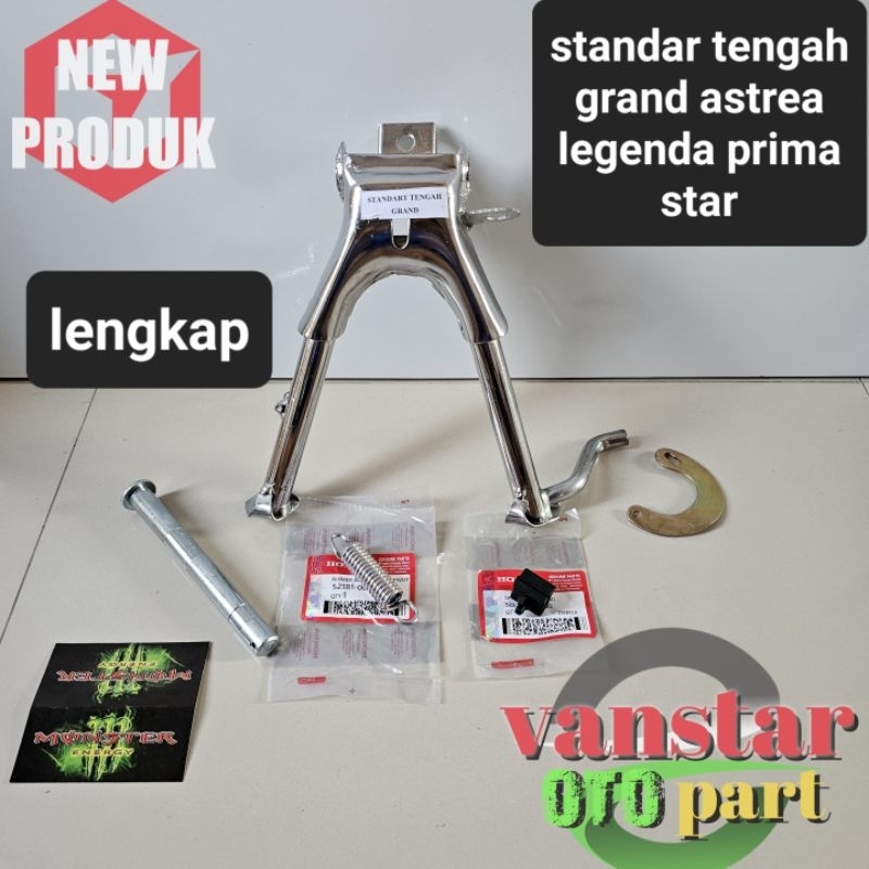 STANDAR TENGAH GRAND ASTREA LEGENDA STAR PRIMA CHROME FULLSET