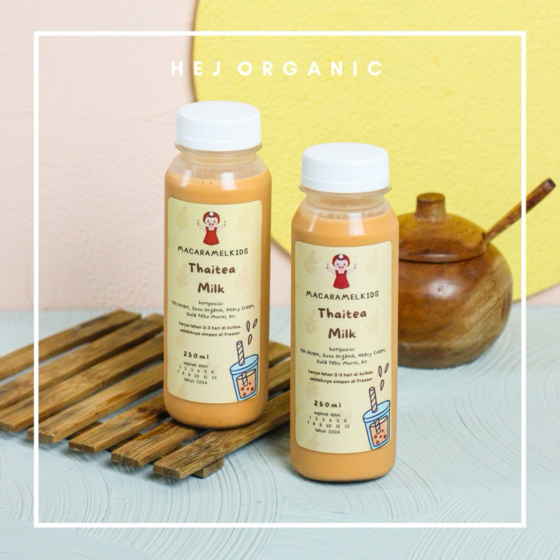 

Thaitea Milk Organic By Macaramel Kids