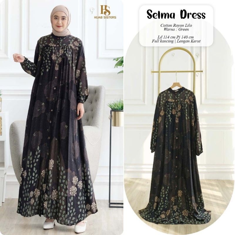 MIDI DRESS DEWASA ULFIN/ALFIS/SELMA hijab sister, ORI MOELA
