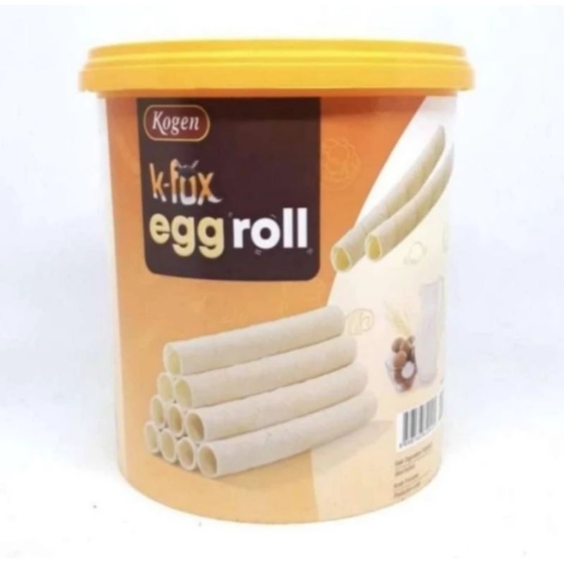 

EGG ROLL / BUTTER COOKIES K-FOX by KOGEN 200 gr