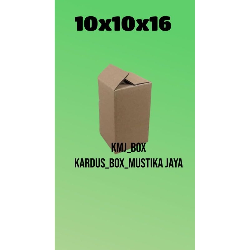 

Kardus box packing 10x10x16