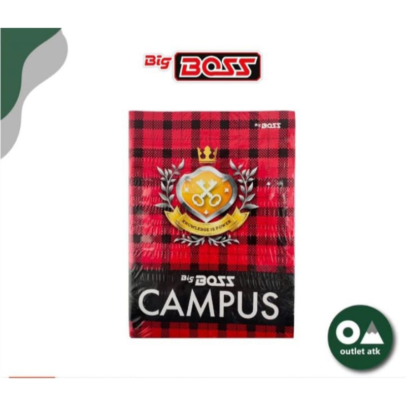 

Big Bos Buku Tulis Campus 50 Lembar 1pak isi 10 Buku