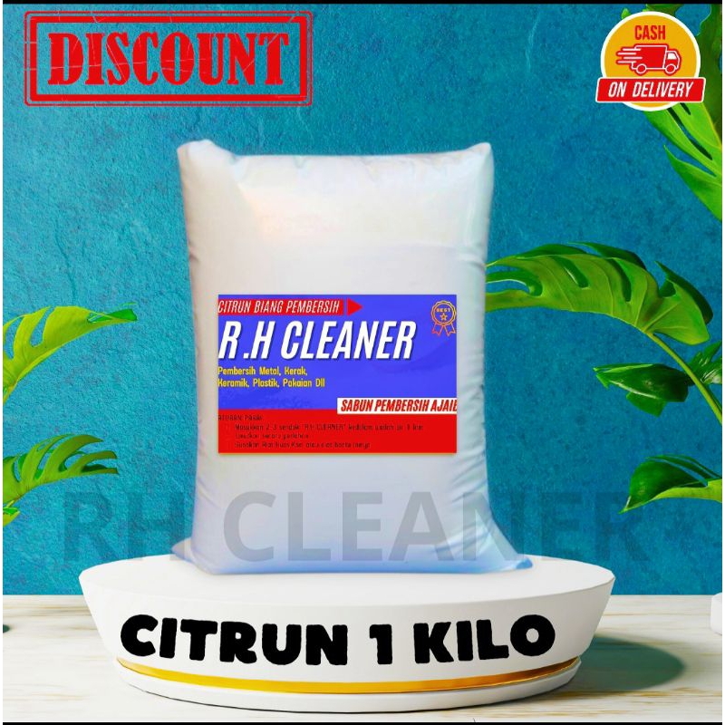 Citrun 1kg / Biang Citrun / Sitrun 1KG citrun acid 1kg / Pembersih kerak kamar mandi / Pembersih Ker