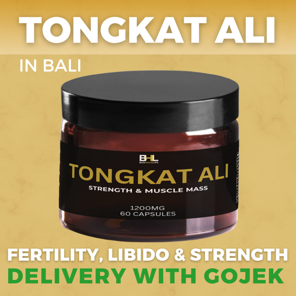 Tongkat Ali - 1200mg BioHack Life - BALI GO SEND 600mg Kapsul Original - 60 kapsul - Strength, Testo