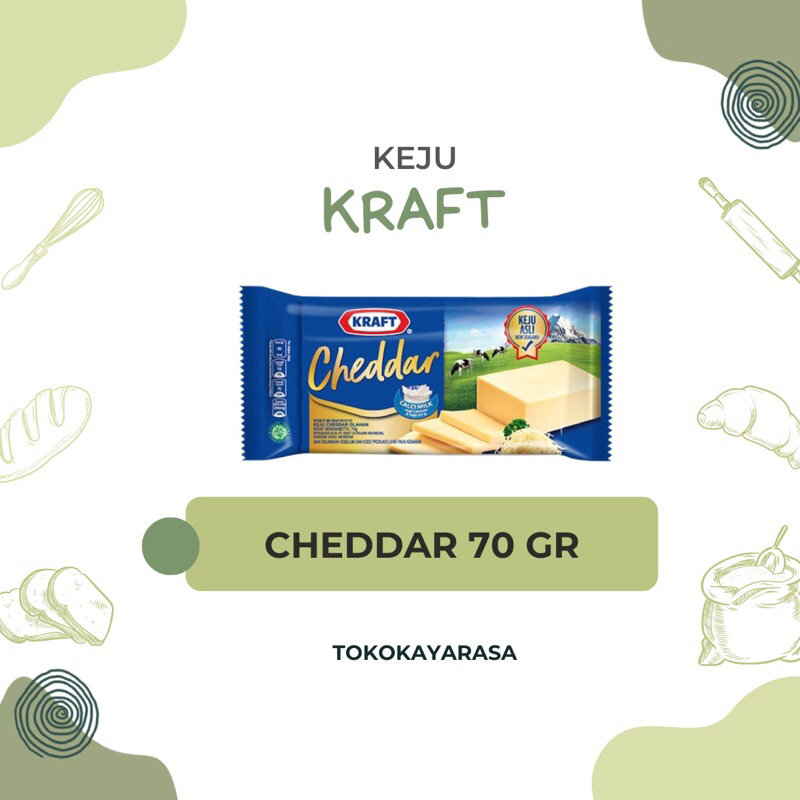 

KEJU KRAFT CHEDDAR 70 GR