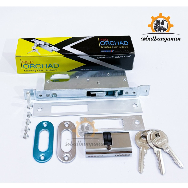 Kunci Pintu Sliding Aluminium Glatino / Kunci Kait / Kunci Sliding