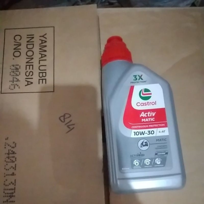 ASLI Oli castrol aktif matic 0,8 ltr