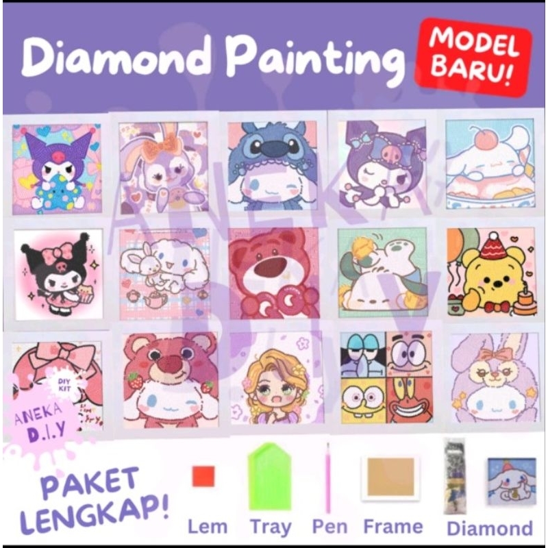 

Diammond Paintings DIY Kanvas Menggambar Anak Kreatif Berkarakter