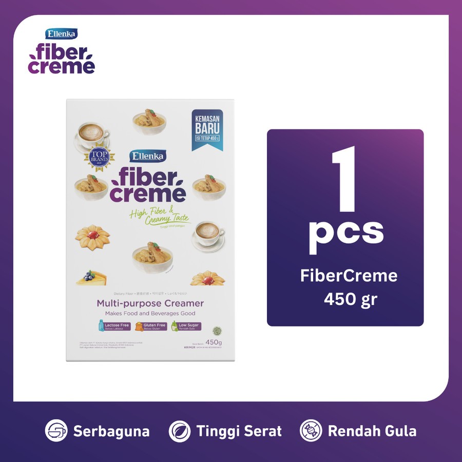 

Fiber Creme Ellenka 450 gr Krimer Creamer Pengganti Santan