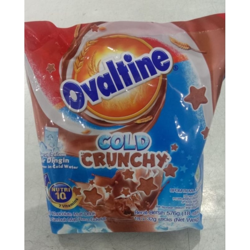 

Ovaltine Cold Crunchy isi 18 sachet