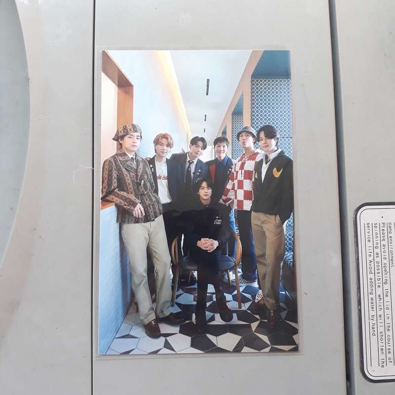 postcard dicon 101 bts 2022 officiall