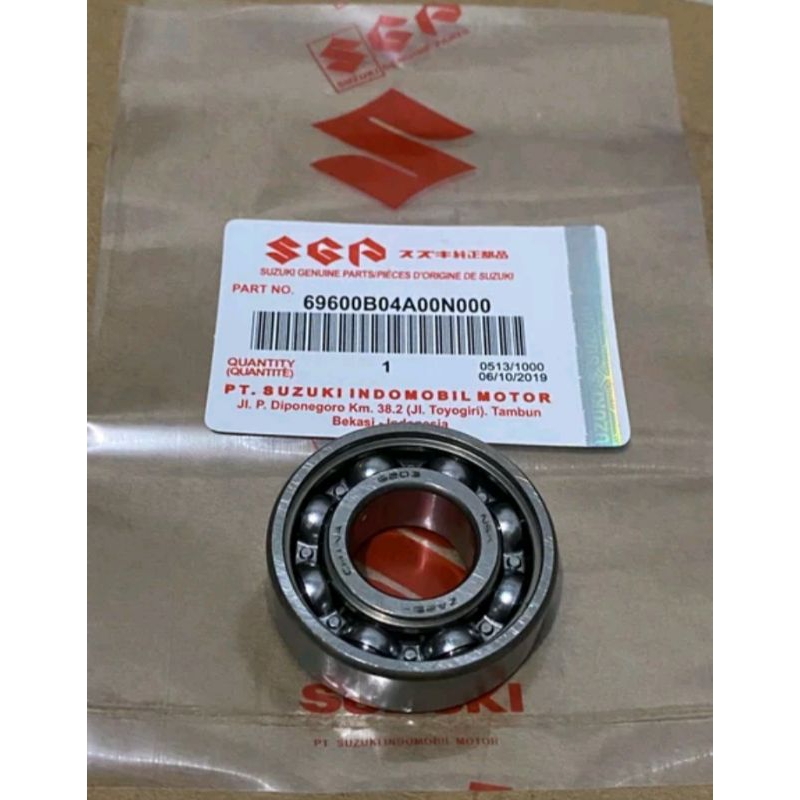 Bearing Laher 6203 As Pully Suzuki Spin Skywave Skydrive Hayate Orisinil SGP