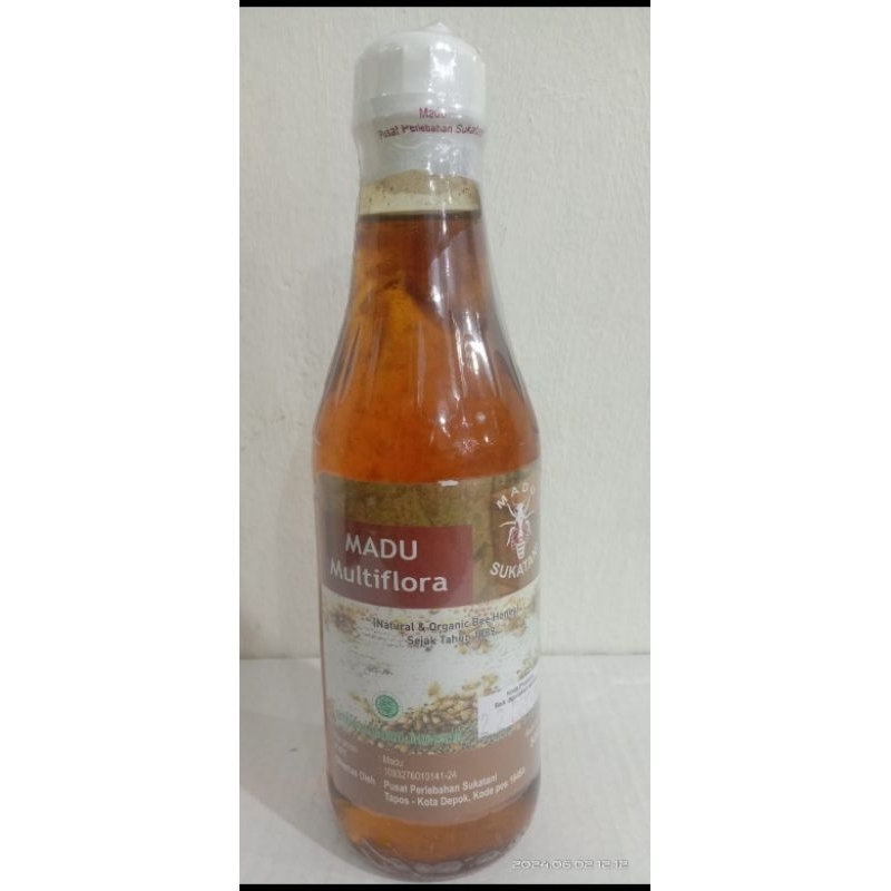 

Madu Multiflora Sukatani 500ml